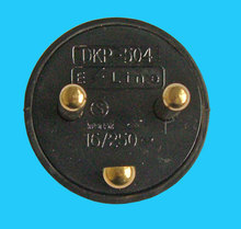 Power Plug für Dänemark 16A/250V schwarz