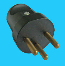 Power Plug für Israel SI-32, 16A/250V schwarz