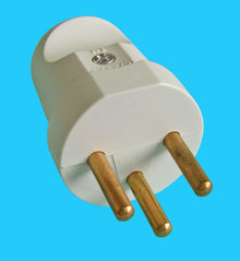 Power Plug für Israel 16A/250V weiss