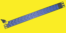 19" PDU 16x T13 blau, 1HE, 3m, T12