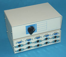 Multi-Switchbox PS-2/VGA PS-2-Maus 4:1