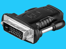 HDMI-DVI Adapter HDMI-Buchse auf DVI-Stecker