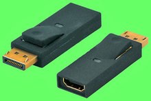 HDMI-DisplayPort Adapter F/M HDMI-Buchse/Displayport Stecker