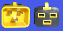V-LOCK Kabel IEC60320 C19/C20, schwarz, 1m, 16A