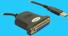 Paralell/USB-Adapter, A plug auf DB25F