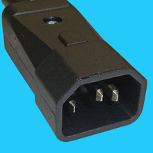 19" Rack PDU, 10x T13 schwarz, Kabel 3m mit C14 St