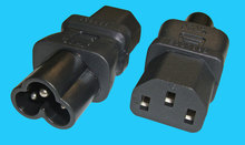 Reise-Adapter C13/C6 F/M 3-pol. YL-3412