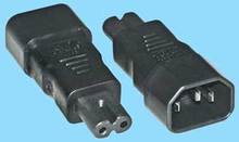 Reise-Adapter C7F/C14M 2-pol. YL-3213