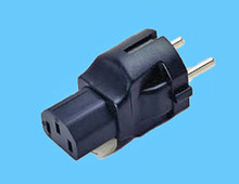 Reise-Adapter Euro Stecker/C13 YL-2212