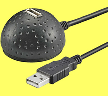 A/A 1,5m USB Verl. Kabel mit Magnet
