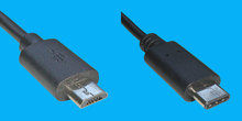 USB-C/Micro-B USB 2.0 HighSpeed Kabel 2m schwarz