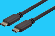 USB-C/USB-C USB 3.1 HighSpeed Kabel 1m schwarz