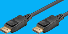 DisplayPort Verbindungskabel 1.4, 8K 1m schwarz