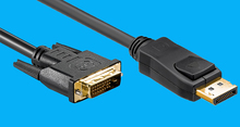 DVI/DisplayPort Kabel M/M 1.8m schwarz