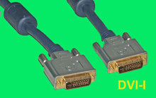 DVI-I Anschlusskabel MM, dual link, 15m