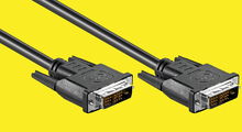 DVI-D  Single Link Kabel MM, 3m schwarz