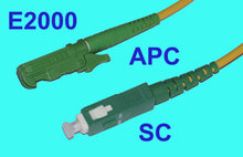 FO-Kabel 9/125µ simplex E2000APC-SC/APC 3m