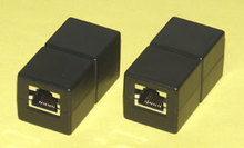 RJ45 Kupplung Cat5e, geschirmt, 1:1