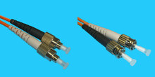 FO-Kabel 50/125µ multimode duplex FC-ST 1m