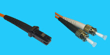 FO-Kabel 50/125µ multimode duplex MTRJ-ST 1m