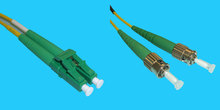 FO-Kabel Singlemode Duplex APC LC-ST 1m