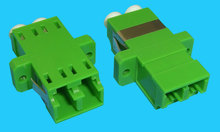 FO-Adapter Singlemode Duplex APC LC-LC