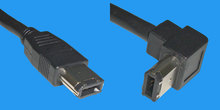 IEEE1394 Kabel 6M 90º/6M 3,0m schwarz