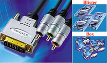 DVI-I/3xCinch Premium Kabel MM, 1,5m