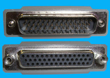 High-Density 44-pol. Kabel, 2m 1:1, grau