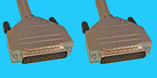 High-Density 44-pol. Kabel, 7,5m 1:1, grau
