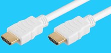 HDMI-Anschlusskabel MM, 0,5m weiss