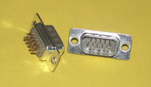 HighDensity D-Sub Stecker 15-pol. mit Lötanschluss