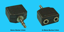 3,5mm/3,5mm Stereo Y-Adapter
