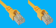 SFTP Kat.5e 100MHz Kabel, Gelb, 1,5m