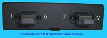 MTP/MPO Casette 24FO MM OM3, ports LC duplex