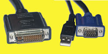 M1 auf VGA-Kabel und USB 10m