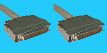 MikroD-Sub 50-Kabel, 6m, 1:1