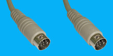 MiniDIN 9-pol. "B" Anschlussskabel 3,0m beige