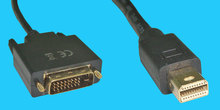 Mini DisplayPort/DVI-D 24+1 M/M 2,0m schwarz