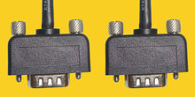 15M/15M 3m Slimline-VGA Kabel m/Ferrit