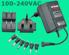 Netzgerät DC 3-12V, EU-UK-US-AUS