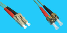 FO-Kabel 50/125µ duplex LC-ST 2,0m OM4