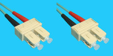 FO-Kabel 50/125µ duplex SC-SC 0,5m OM4