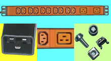 19" Rack PDU, 10xC13+2xC19 Kabel 2,5m+C20, orange
