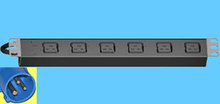 19" Rack PDU, Basic, 6xC19 2,5m Kabel mit CEE16