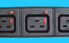 IECLock Rack PDU 19",  6x C19, Kabel 3m mit T23