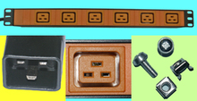 19" Rack PDU, Basic, orange 6xC19 2,5m Kabel + C20