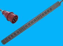 Long PDU,12xC13+6xC19, Kab. 2,5m+CEE32/5 St. L=950mm