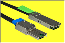 QSFP auf SFF-8088 mini SAS, 1m