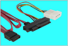 SAS Kabel SFF-8482+PWR 29 pin/1x SATA